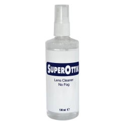 SO2-BIAŁY-130 - Płyn do czyszczenia okularów, SuperOttik No Fog, 130ml.