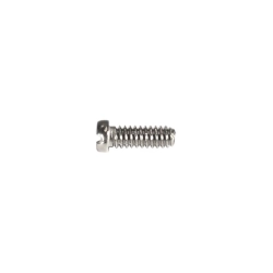 Śrubka M1,4 × 4,7 mm srebrna z nacięciem pod płaski wkrętak
