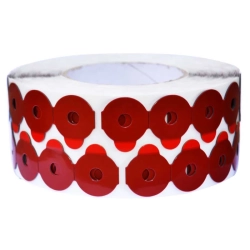 Rolka przylepców Red Five 26,5 mm w opakowaniu zbiorczym