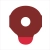 Pojedynczy plaster Red Five 26,5 mm na jasnym tle
