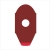 Pojedynczy plaster Red Five owalny 33 x 17 mm na jasnym tle