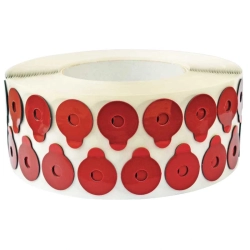 Rolka przylepców Red Five fi 21 mm w opakowaniu zbiorczym