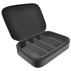 DC029 – Kuweta na okulary 4 miejsca, elegancka i twarda, z zamkiem