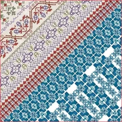 Toraysee mod.TC4 NORDIC STYLE - mikrofaza 24 x 24 cm.