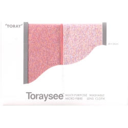 Toraysee mod.PM60 dwustronna, odcienie różu - mikrofaza 24 x 24 cm.