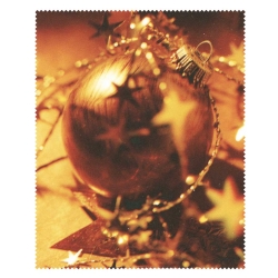 X-MAS005 - Kolorowa mikrofaza do czyszczenia okularów.