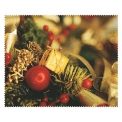 X-MAS011 - Kolorowa mikrofaza do czyszczenia okularów.