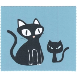 ILLUCAT - Kolorowa mikrofaza do czyszczenia okularów.