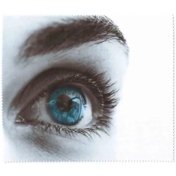 EYE1 - Kolorowa mikrofaza do czyszczenia okularów.