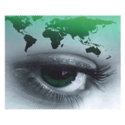 EYE5 - Kolorowa mikrofaza do czyszczenia okularów.