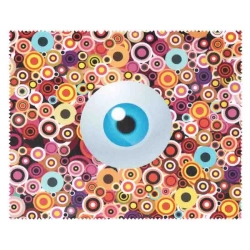 EYE6 - Kolorowa mikrofaza do czyszczenia okularów.