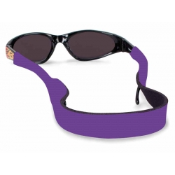Croakie - Płaska gumka dziecięca do okularów - fioletowa