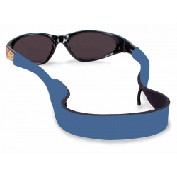 Croakie - Płaska gumka dziecięca do okularów - niebieska