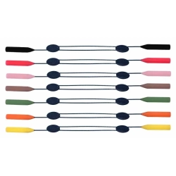 S-107S - Twardy sznurek do okularów, dla sportowców - z regulacją - 30 cm