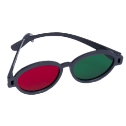 EX-4069 - Okulary czerwono - zielone