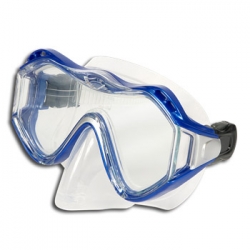 33/850/0000 - Maska do pływania xRx Junior z adapterm, niebieska