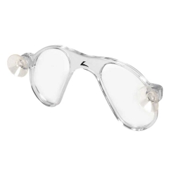 33/750/1000 - Maska do pływania xRx z adapterm, srebrna - dla dorosłych