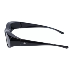 BI-600-01 - Okulary przeciwsłoneczne, nakładane na okulary BIMINI SHINY BLACK