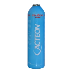 Niebieski nabój tlenowy Miniflam Oxygene Acteon 1 l 13 g do palników Micro‑Torch