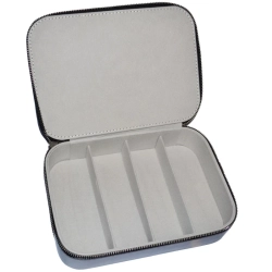 Kuweta na okulary 4 miejsca, elegancka i twarda, z zamkiem (DC029)
