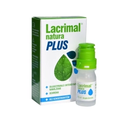 Lacrimal natura PLUS - krople nawilżające, 10 ml.