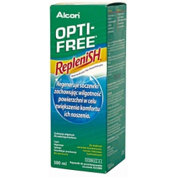 Płyn do soczewek kontaktowych OPTI - FREE RepleniSH 300 ml.