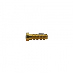Śrubki, wkręty M1.4 / dł.4,70mm / główka 1,8mm - złote z silikonem