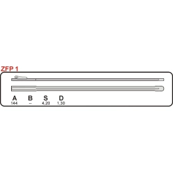 ZFP1 - zausznik z fleksem.