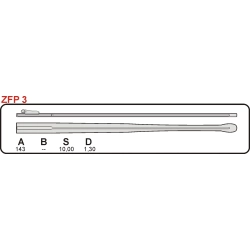 ZFP3 - zausznik z fleksem, płyta