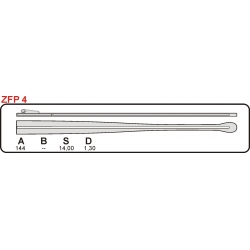 ZFP4 - zausznik z fleksem, płyta